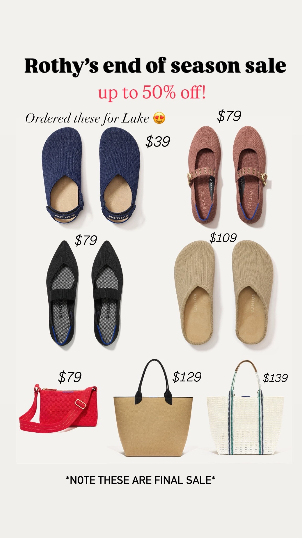 Rothy’s


#LTKSaleAlert #LTKHoliday #LTKFindsUnder100