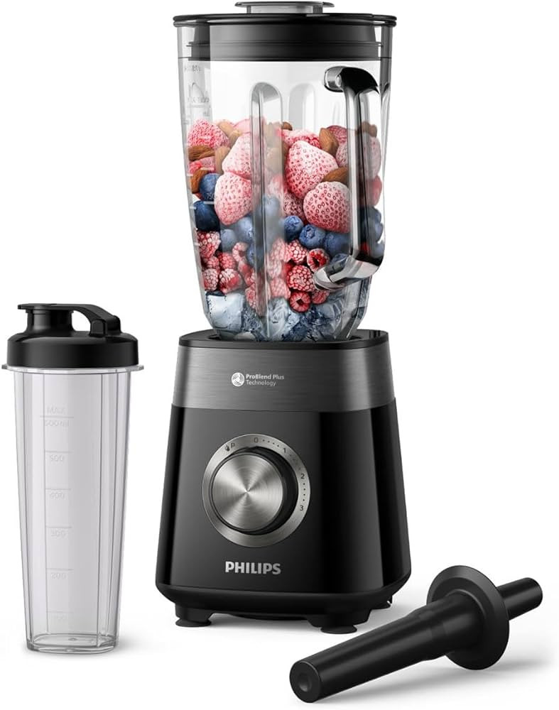 Philips 5000-Serie Standmixer inkl. Blend-and-go-Behälter - 1200 W. 2L maximales Fassungsvermög... | Amazon (DE)