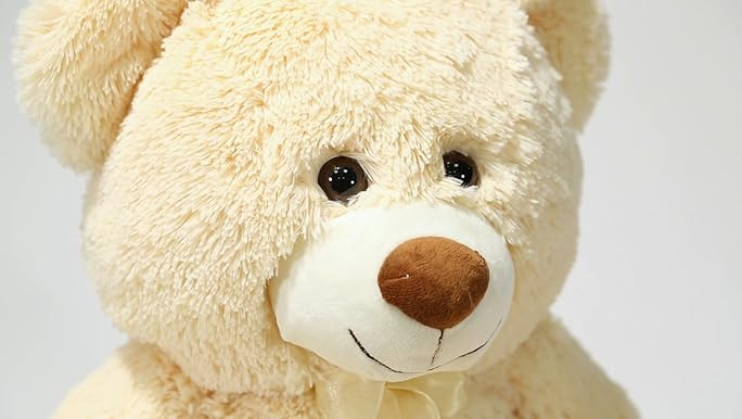 MorisMos Giant Teddy Bear with Big Footprints Plush Stuffed Animals Light Brown 39 inches | Amazon (US)