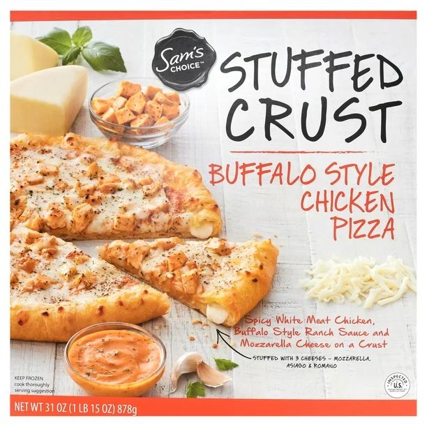 Sam's Choice Stuffed Crust Buffalo Style Chicken Pizza, 31 oz - Walmart.com | Walmart (US)