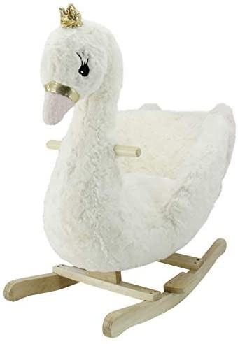 Soft Landing | Joyrides | Sit-in Character Rocker - Swan | Amazon (US)