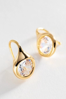 Crystal Fishhook Earrings | Anthropologie (US)