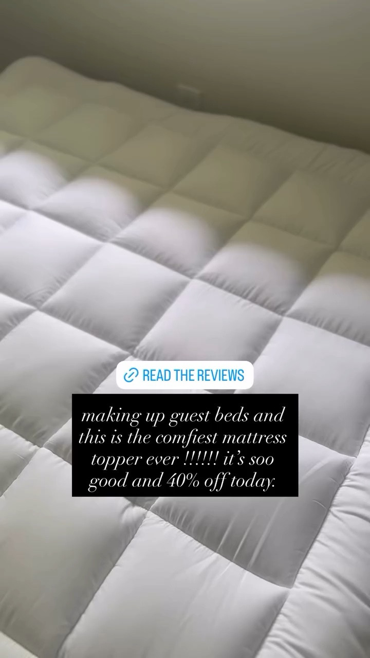 Amazing reviews on this mattress topper! It’s so good!!!

#LTKHome #LTKSaleAlert #LTKmomlife