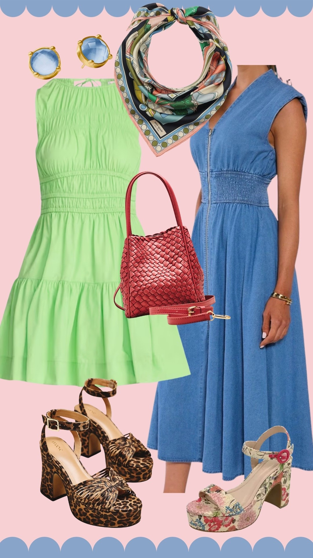 I call a solid dress, a blank canvas…. the styling possibilities are endless! ￼
#LTKdayinmylife #LTKootd #LTKmomlife