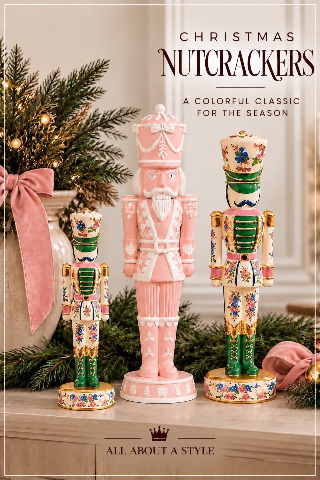 🎀 Christmas, but make it PRETTY.

These nutcrackers had me at pink. 🎄🎀 Classic Christmas with the sweetest little twist.

Shop the details on my LTK. 🤎

#ChristmasDecor #NutcrackerDecor #PinkChristmas #ChristmasFinds #HolidayHome @dillards