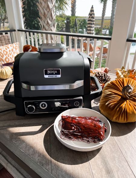 Obsessed with this Ninja Woodfire outdoor grill! 

Home appliances. Cooking. Outdoor grill. Fall cooking.

#LTKSeasonal #LTKHoliday #LTKhome
