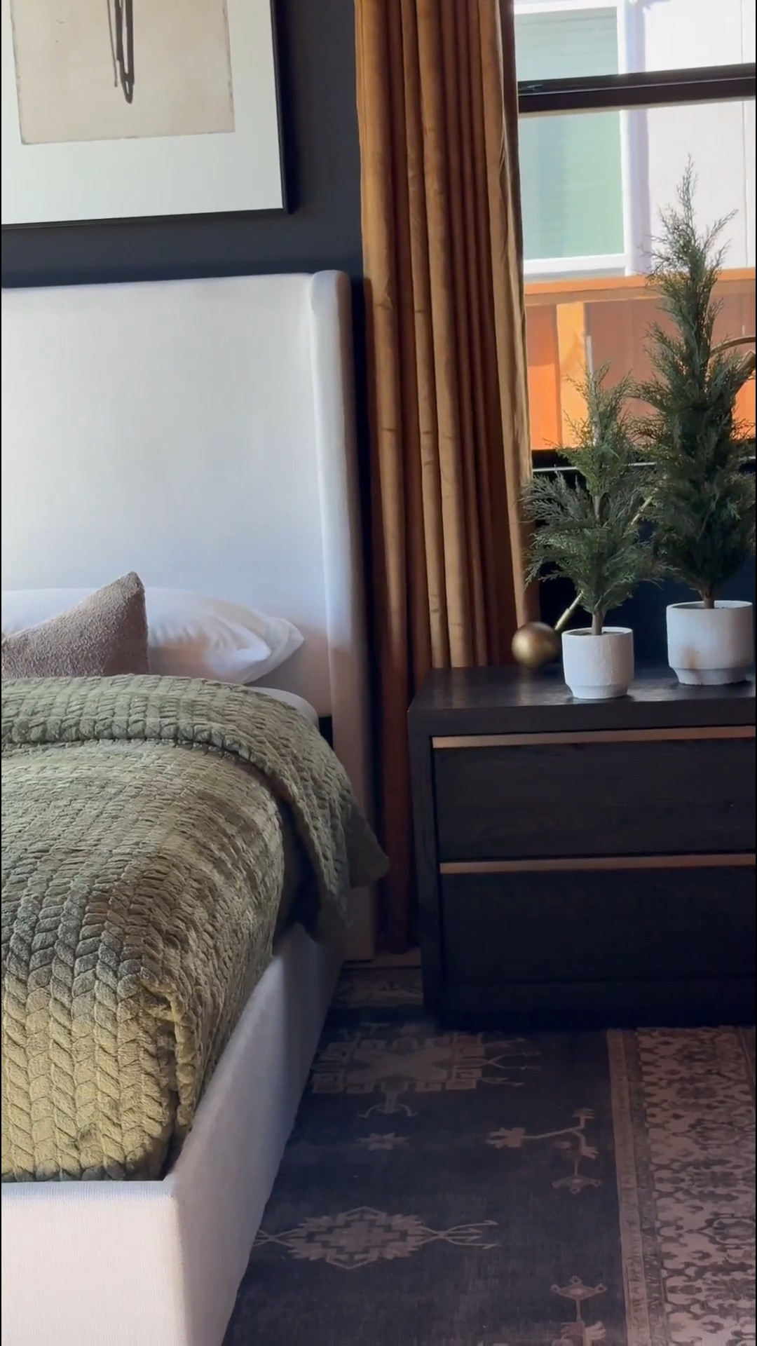 Still absolutely swooning over this bed 😍 Had to bring the same vibe to my Primary Bedroom too! This one’s a King, while my guest bedroom has the Queen version—both are total showstoppers.

The space is still coming together, and I’m already dreaming of adding brass picture lights over the artwork to elevate it even more ✨

Ready to start your bedroom decoration journey? I’ve linked all the items here for easy, hassle-free shopping—tap to grab your favorites and transform your space today!

#BedroomGoals #HomeDecor #BedroomInspo #InteriorDesign #EasyShopping