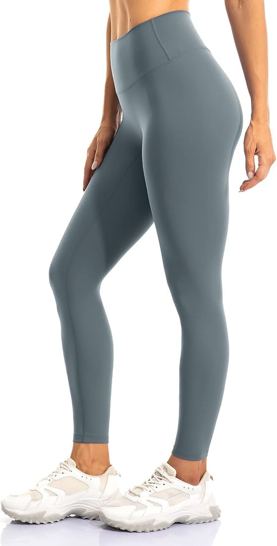 Lavento Women's All Day Soft Yoga Leggings No Front Seam - Buttery Soft Workout Active Legging fo... | Amazon (US)