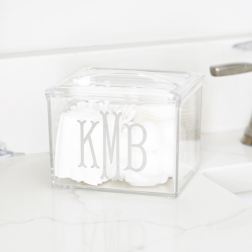 Personalized Bathroom Vanity Organizer | Marleylilly