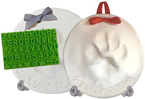 Ultimate Pawprint Keepsake Kit (Makes 2) - Paw Print Christmas Ornament w/ Bonus Personalization ... | Amazon (US)