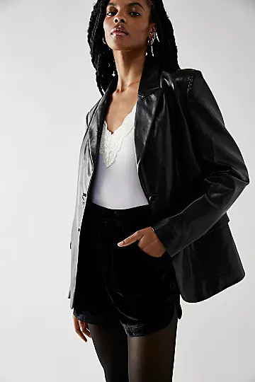 Sky's The Limit Velvet Shorts | Free People (Global - UK&FR Excluded)