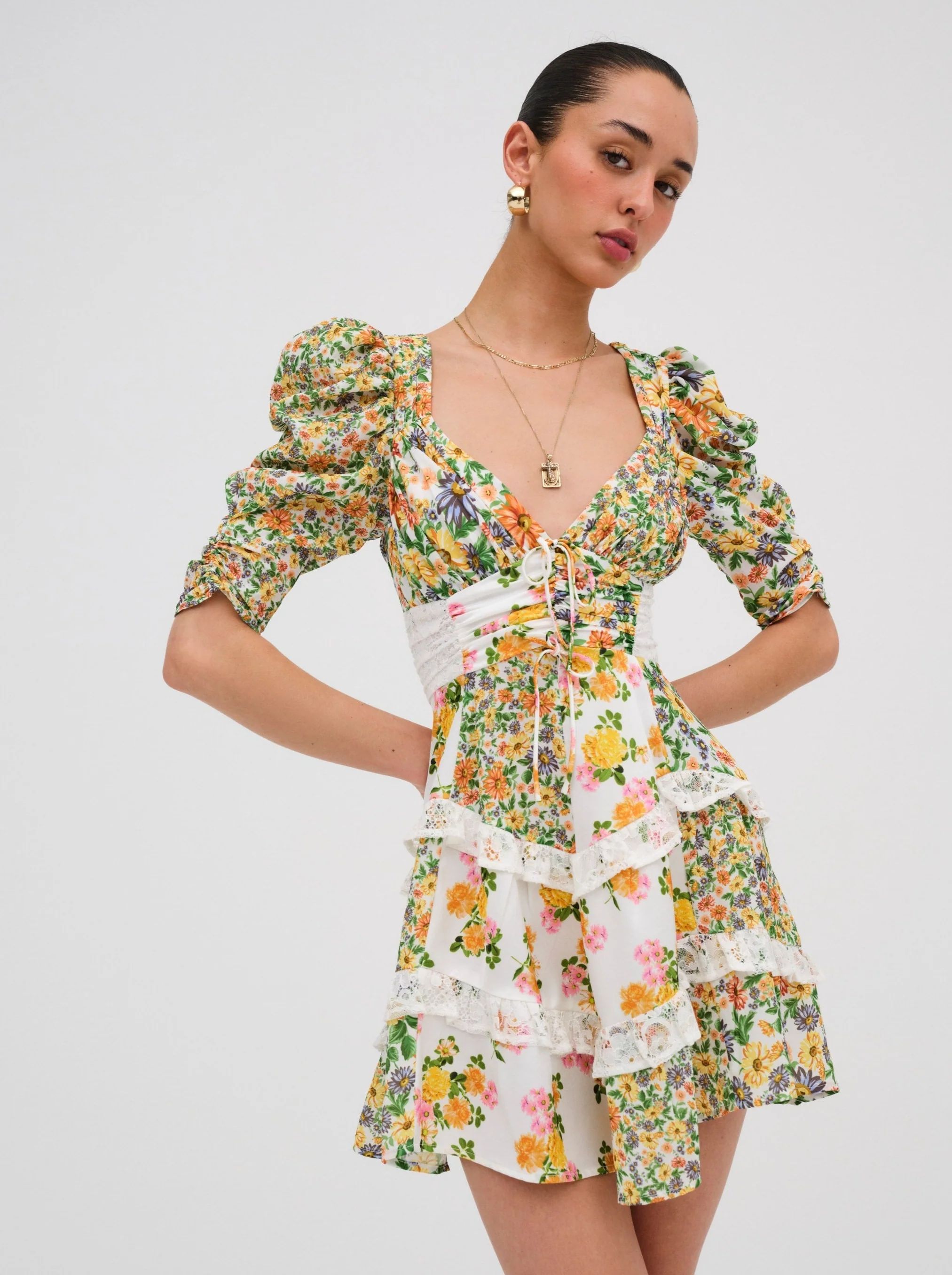 Rosalyn Mini Dress | For Love & Lemons