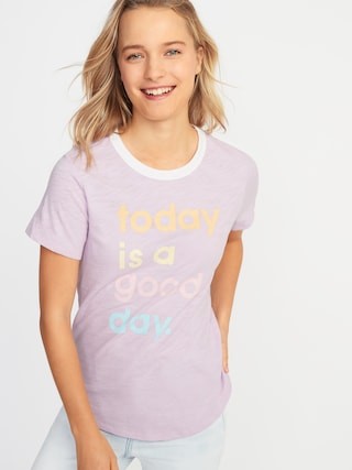 EveryWear Graphic Tee for Women | Old Navy US