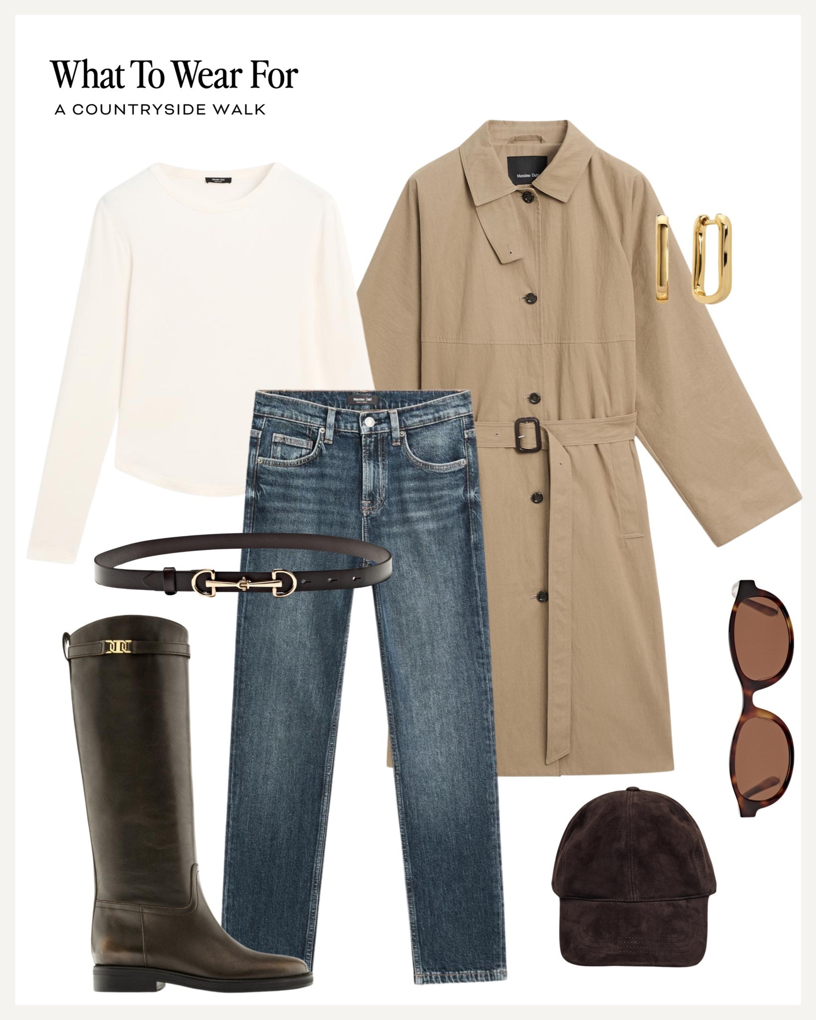 autumn outfits 🍂

Massimo Dutti / slim jeans / trench coat / countryside chic / knee high boots / riding boots / dog walking outfits 

#LTKuk #LTKautumn