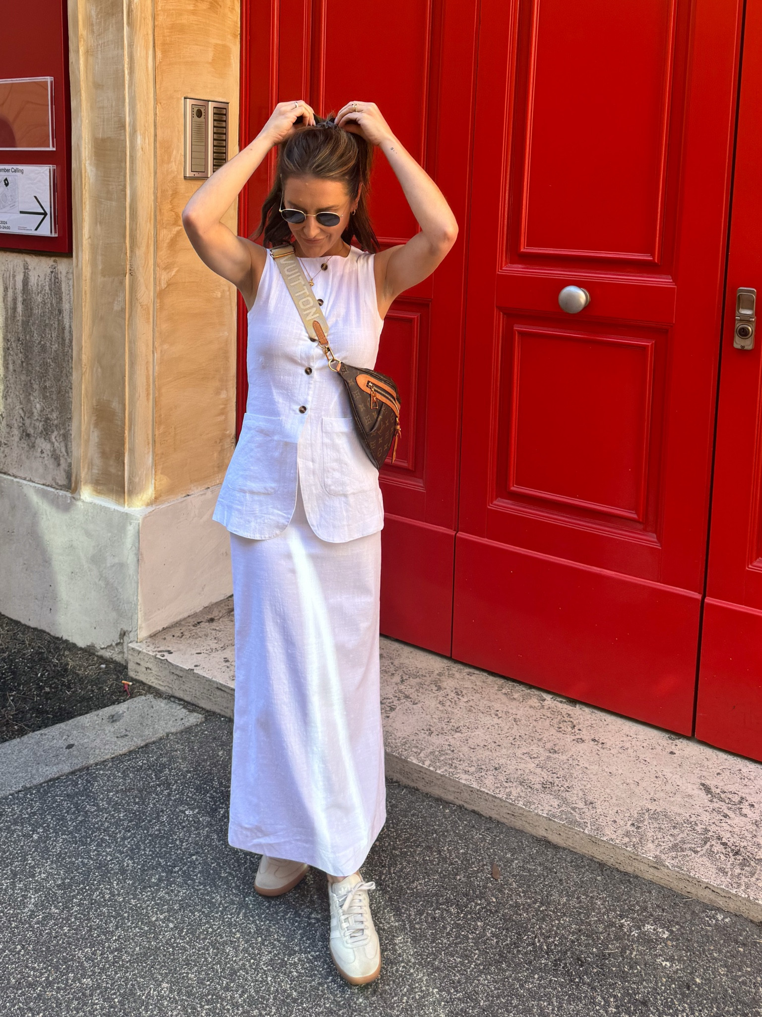 Linen Amazon set! Perfect for an Italian summer to mix and match. Fits TTS. 

#LTKTravel