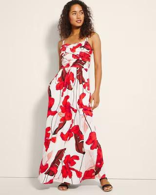 Twist Bodice Maxi Bra Dress | SOMA