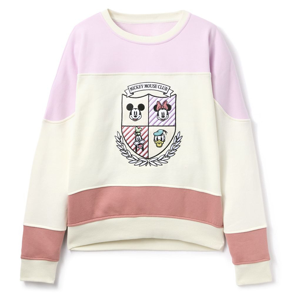 Mickey Mouse and Friends ''Mickey Mouse Club'' Pullover Sweatshirt for Women – Exclusive | Disney Store