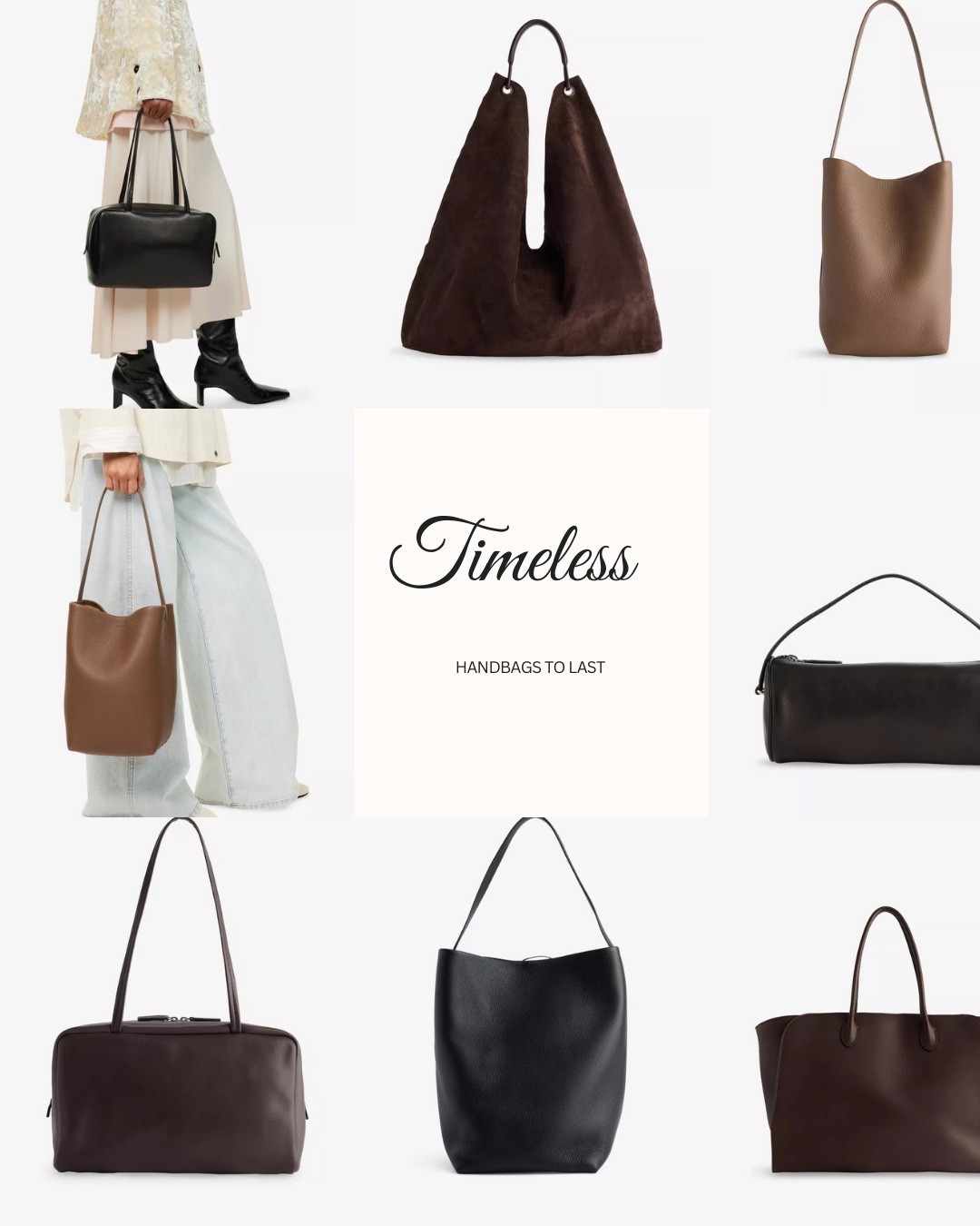 Timeless 🫶🏽 #therow #suede #handbag 

#LTKluxury #LTKautumn #LTKbag