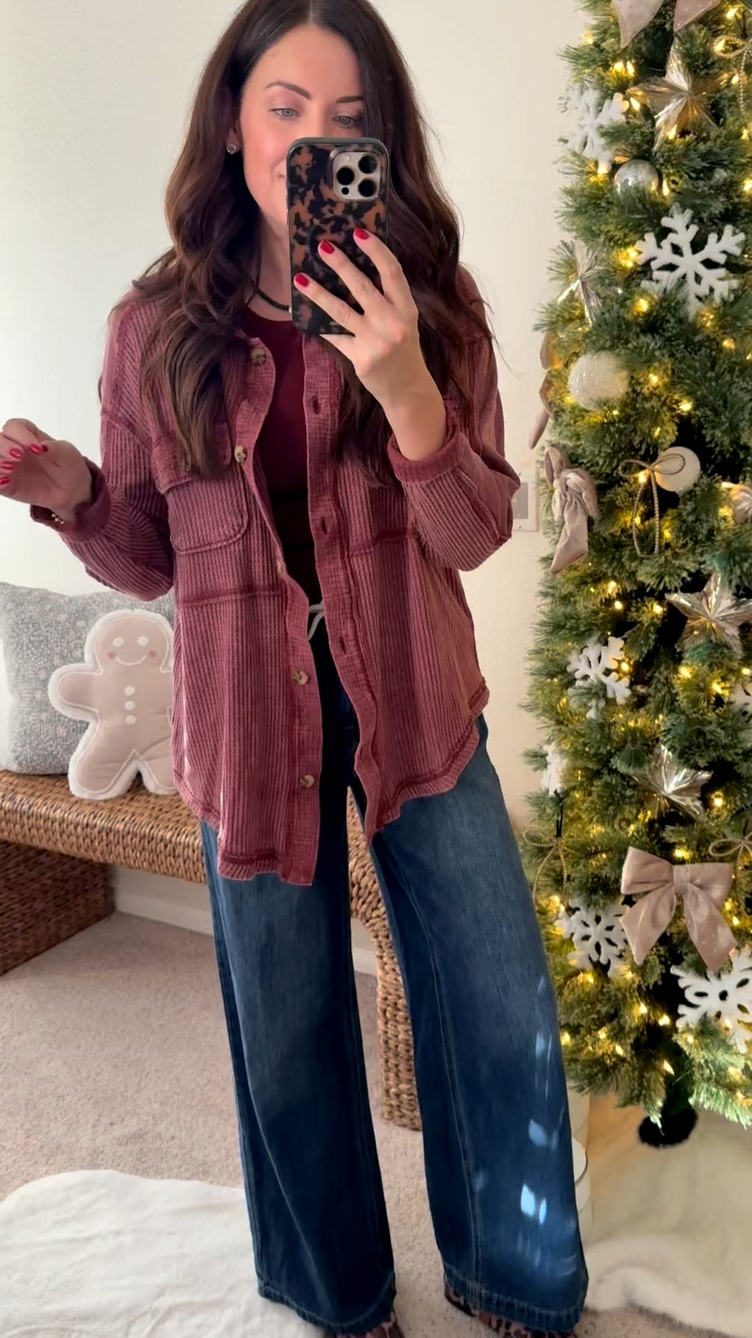 Waffle knit tunic-medium
@kohls #AD #kohlspartner #kohlsfinds 

#LTKFindsUnder50 #LTKSaleAlert #LTKGiftGuide