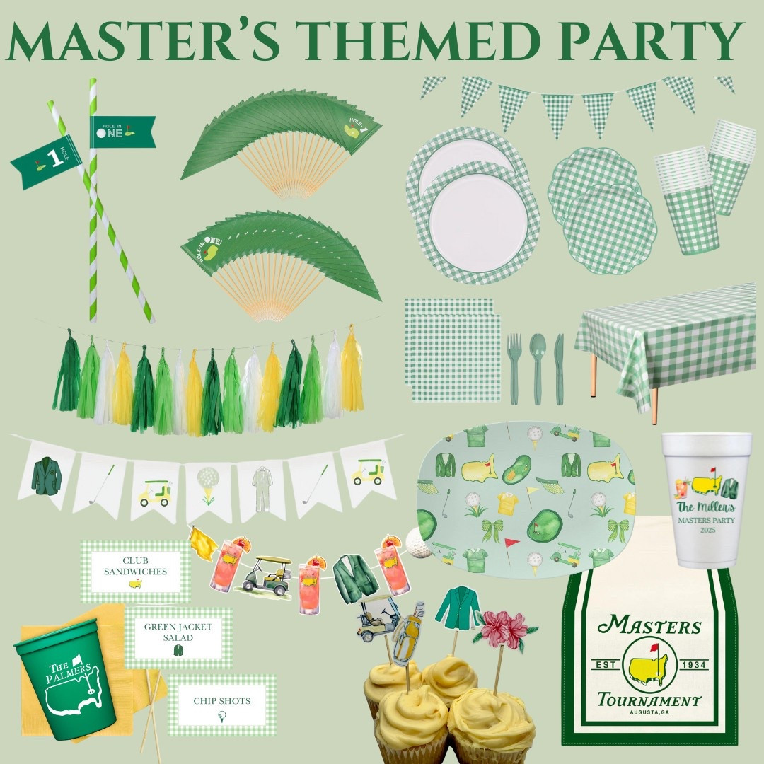 Masters Golf Themed Party