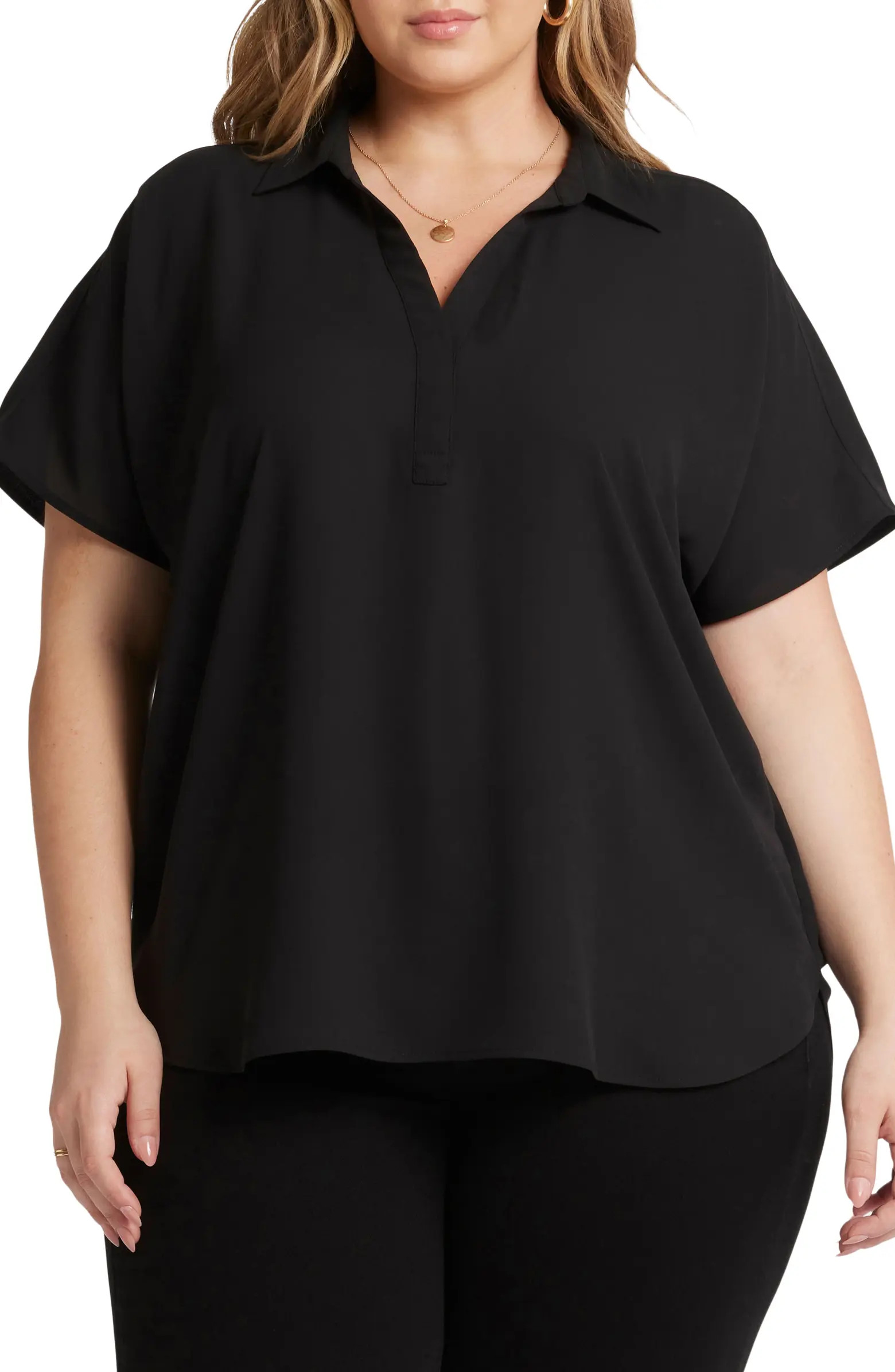 Becky Georgette Popover Top | Nordstrom