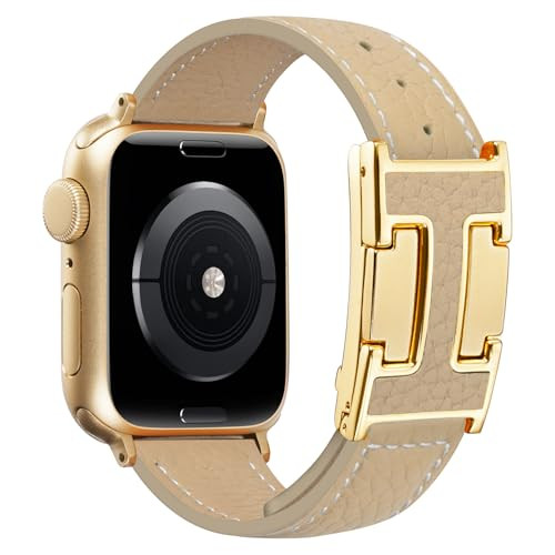 Leather Magnetic Band Compatible with Apple Watch Bands for Women | Amazon (US)