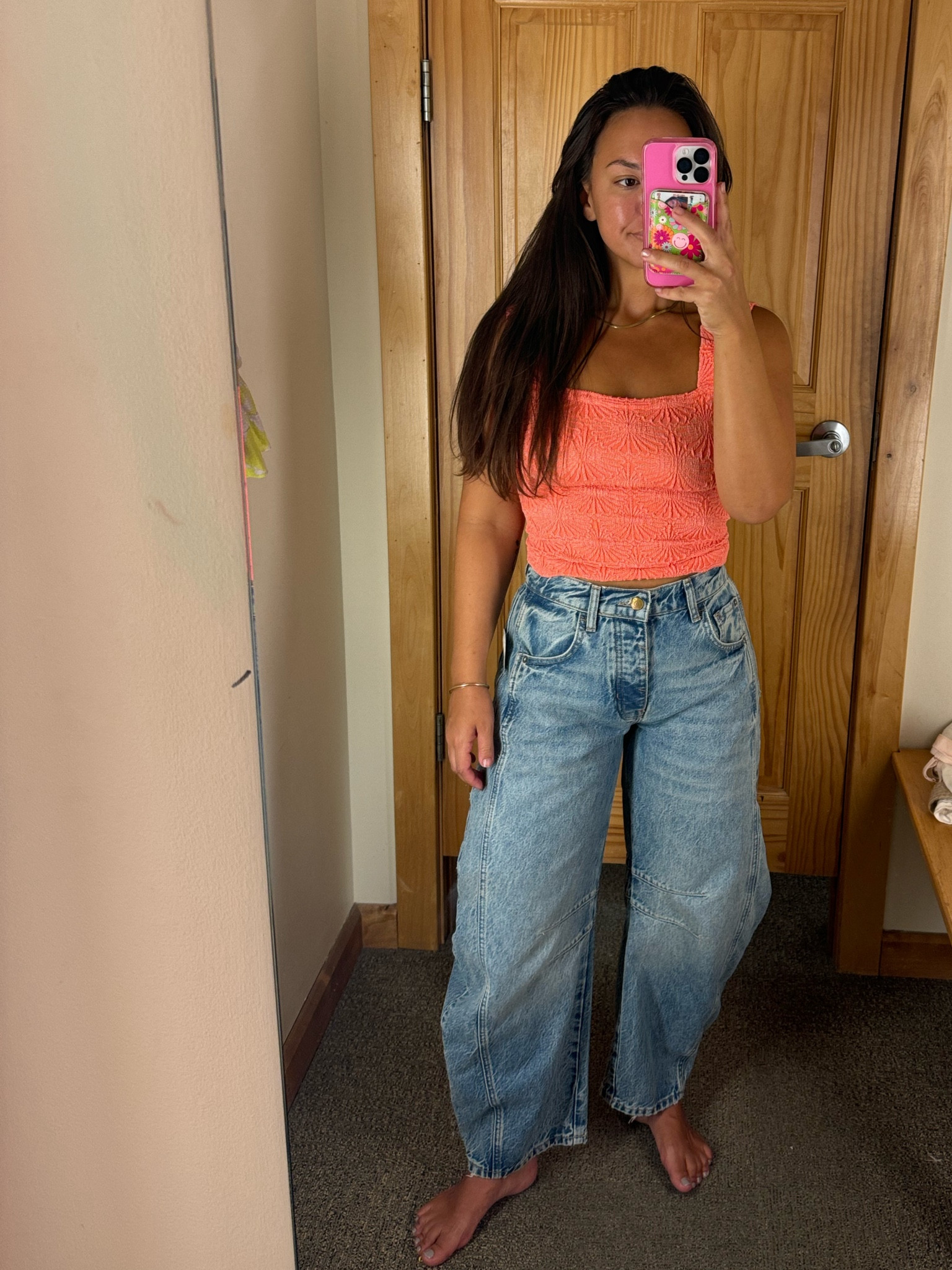 Obsessed with these barrel jeans from free people! 

#LTKSeasonal #LTKU #LTKTravel
