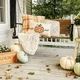 Fall Pillow Cover 12x20 inch Polka Dots Pumpkin Lumbar Throw Pillow Cover for Autumn Farmhouse De... | Walmart (US)