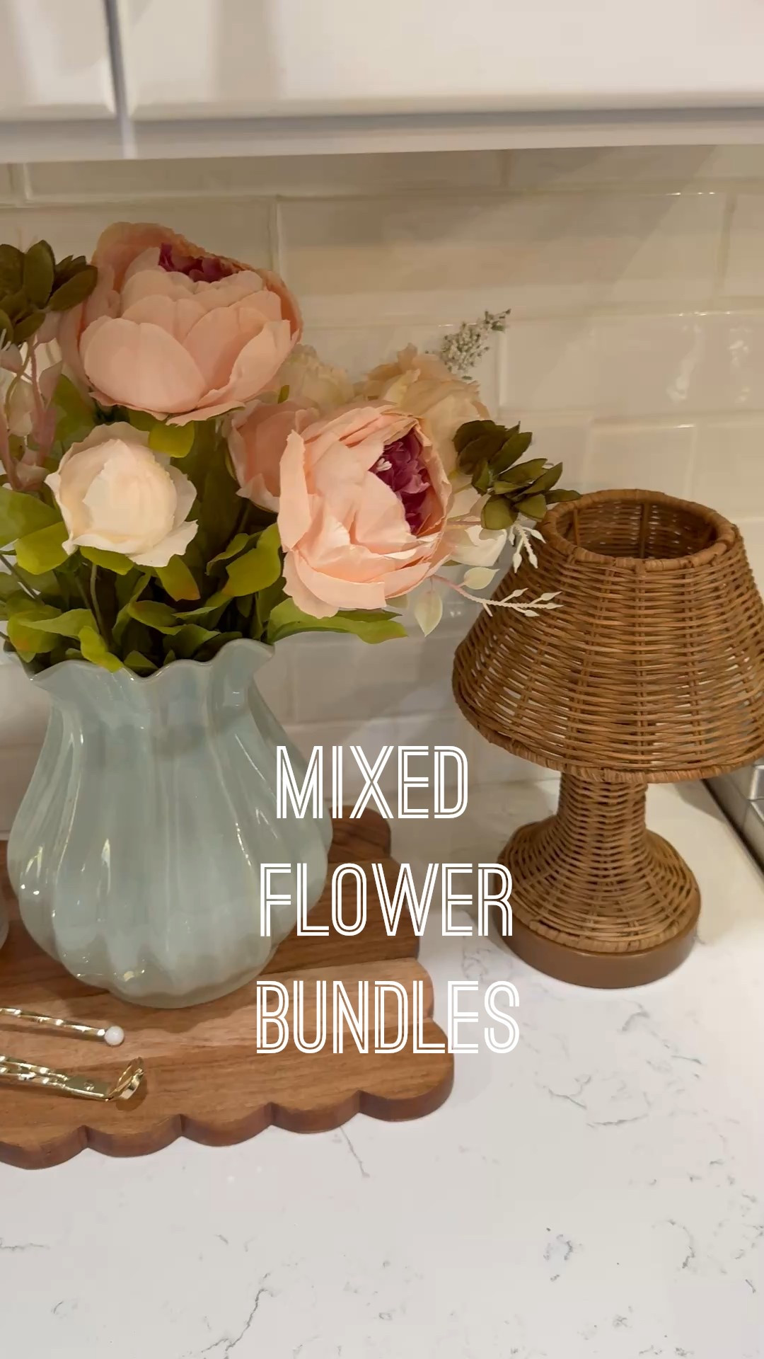 These highly rated mixed silk flower bundles are so good! Comes with two flower bundles. I got the pink and brown combo. These are the pink. There’s so many color combinations to choose from! Love them in my blue pleated vase. Fresh look for my kitchen counter along with the portable rattan lamp. 💝

Target, Amazon 

#LTKHome