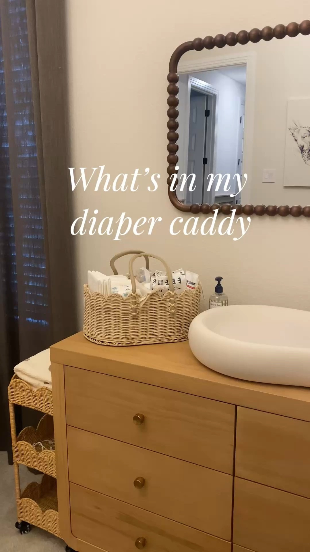 Diaper Caddy ☁️

#LTKmomlife #LTKBaby