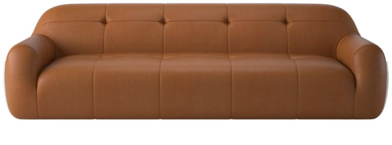 Brace Leather Sofa + Reviews | CB2 | CB2