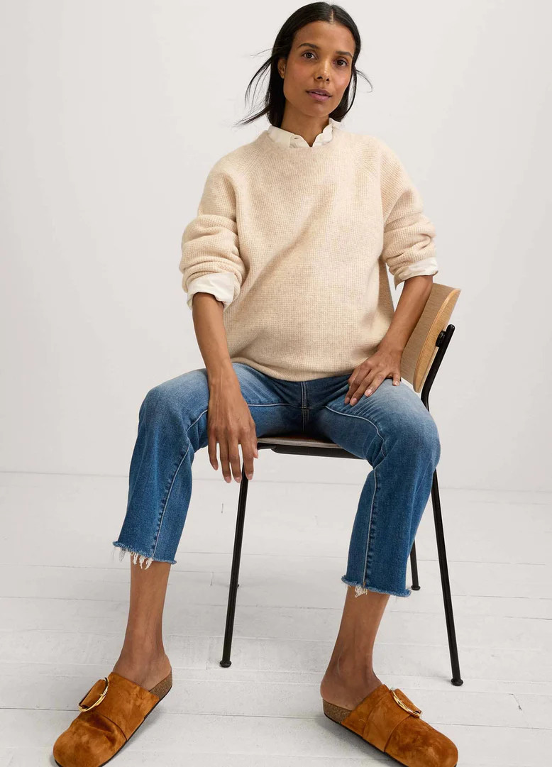 The Cozy Waffle Sweatshirt | Hatch Collection