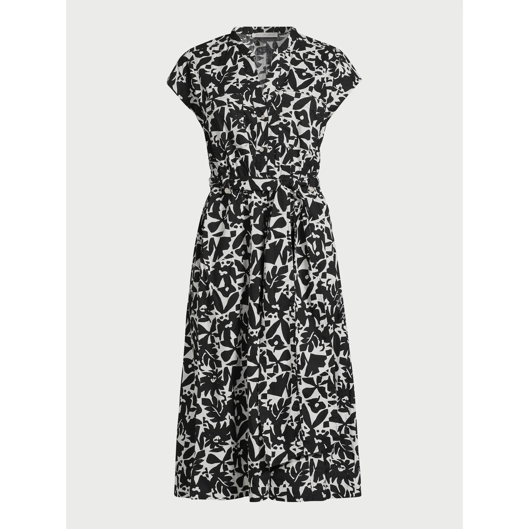 Free Assembly Women’s Belted Utility Dress with Short Sleeves, Sizes XS-XXL - Walmart.com | Walmart (US)