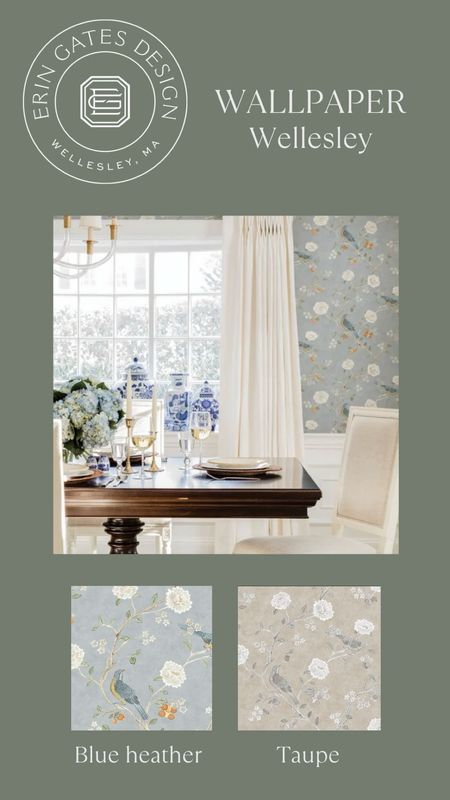 The Wellesley wallpaper by Erin Gates and A-Street Prints  

#LTKhome