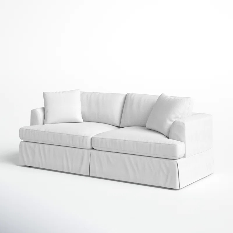 Lucia 92.5'' Slipcovered Sofa | Wayfair North America
