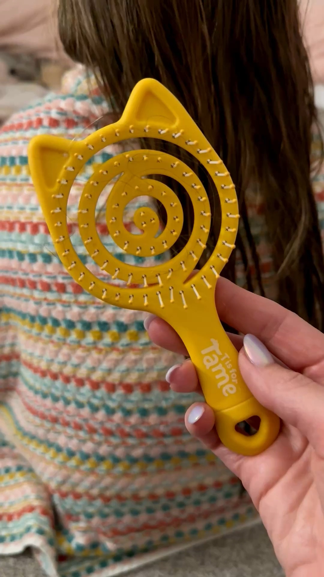 The best hairbrush for brushing out wet tangles! This is a girl mom must! 

T is for tame | kids hair brush | tangle free hair | no hurt hairbrush | post bath must have | girl mom hair essential | things that make life easier 

#LTKmomlife #LTKKids #LTKBeauty
