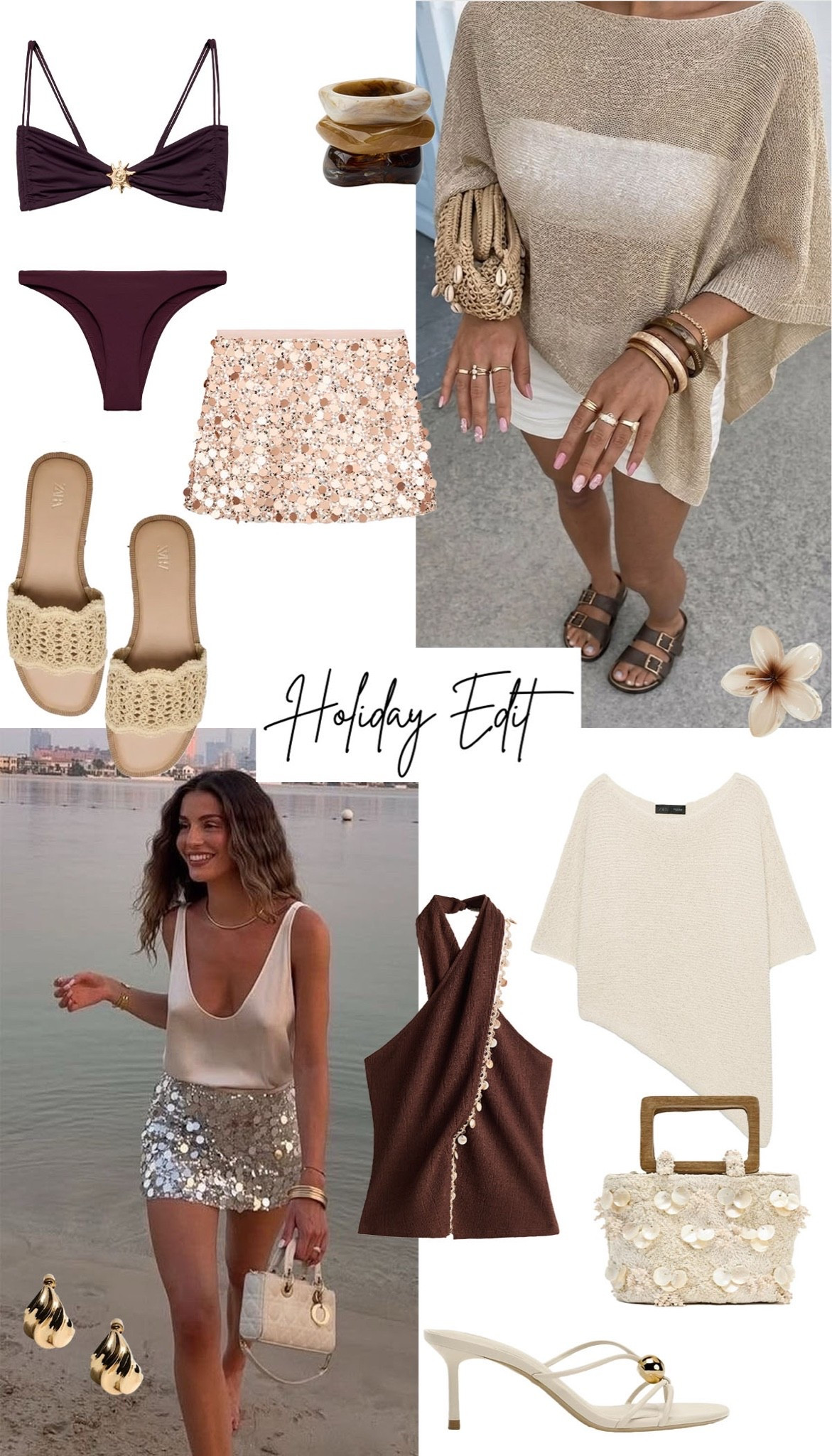 The Holiday edit ✨

#holiday #summer #summerstyle #sequins #sandals #bikini

#LTKsummer #LTKspring #LTKstyletip