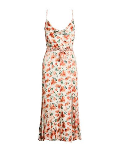 Alice + Olivia Woman Midi dress Orange Size 4 Viscose, Silk, Polyester | YOOX (US)