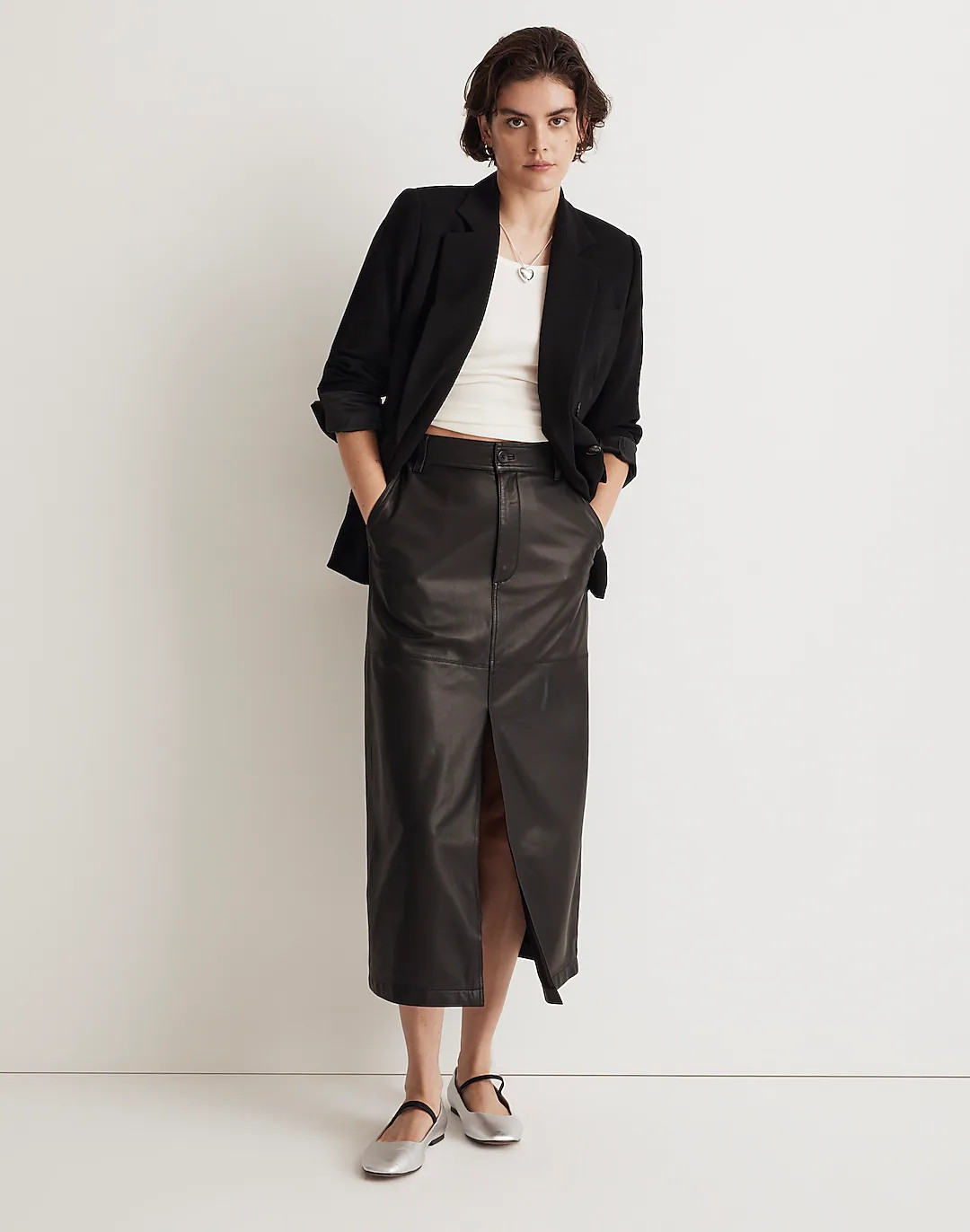The Rosedale Blazer in Crepe | Madewell