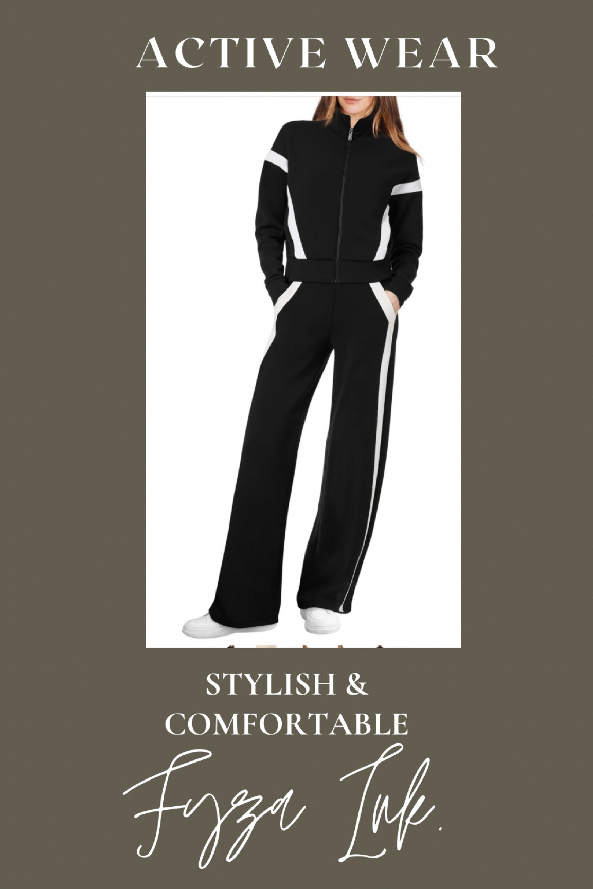 Elevate your activewear game with this stylish and comfortable tracksuit, designed great for moms on the go and anyone with a busy lifestyle. This versatile outfit seamlessly blends fashion and function, ensuring you look great while tackling your daily tasks. Whether you're running errands, hitting the gym, or lounging at home, this tracksuit provides the perfect combination of comfort and style. #tracksuit #activemom #activelife #fitness 

#LTKActive