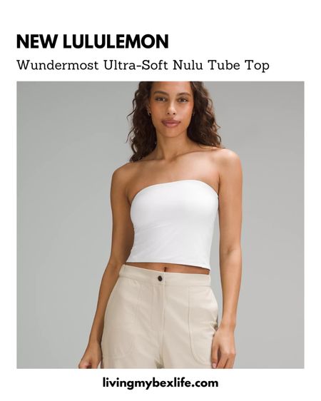 New lululemon Wundermost Ultra Soft Nulu Tube Top 

spring tank top, spring fashion inspo, spring outfit, summer outfit, strapless top, date night, travel outfit 

#LTKparties #LTKfindsunder100 #LTKFestival