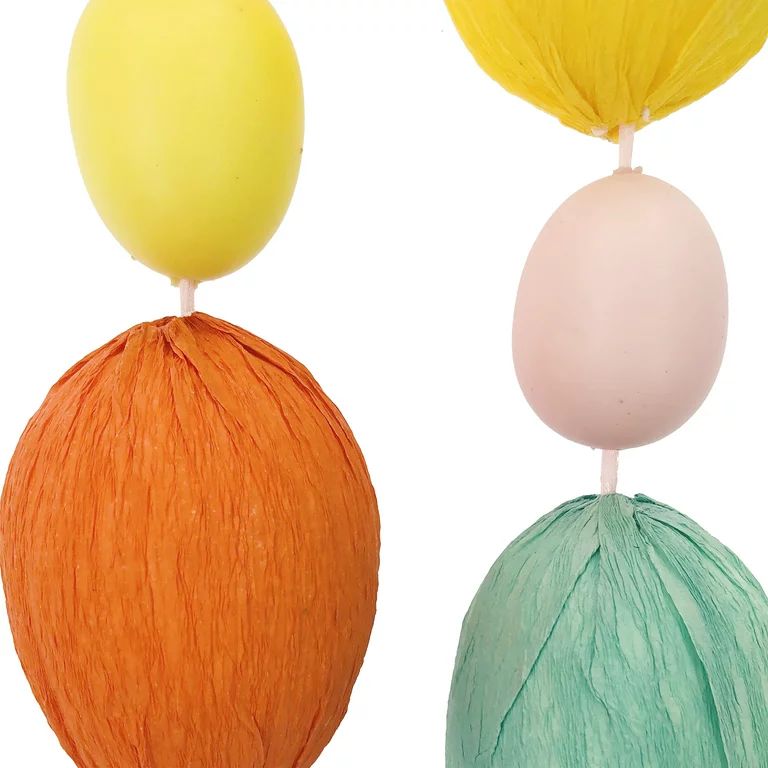 Way To Celebrate Easter Brights 72” Egg Garland | Walmart (US)