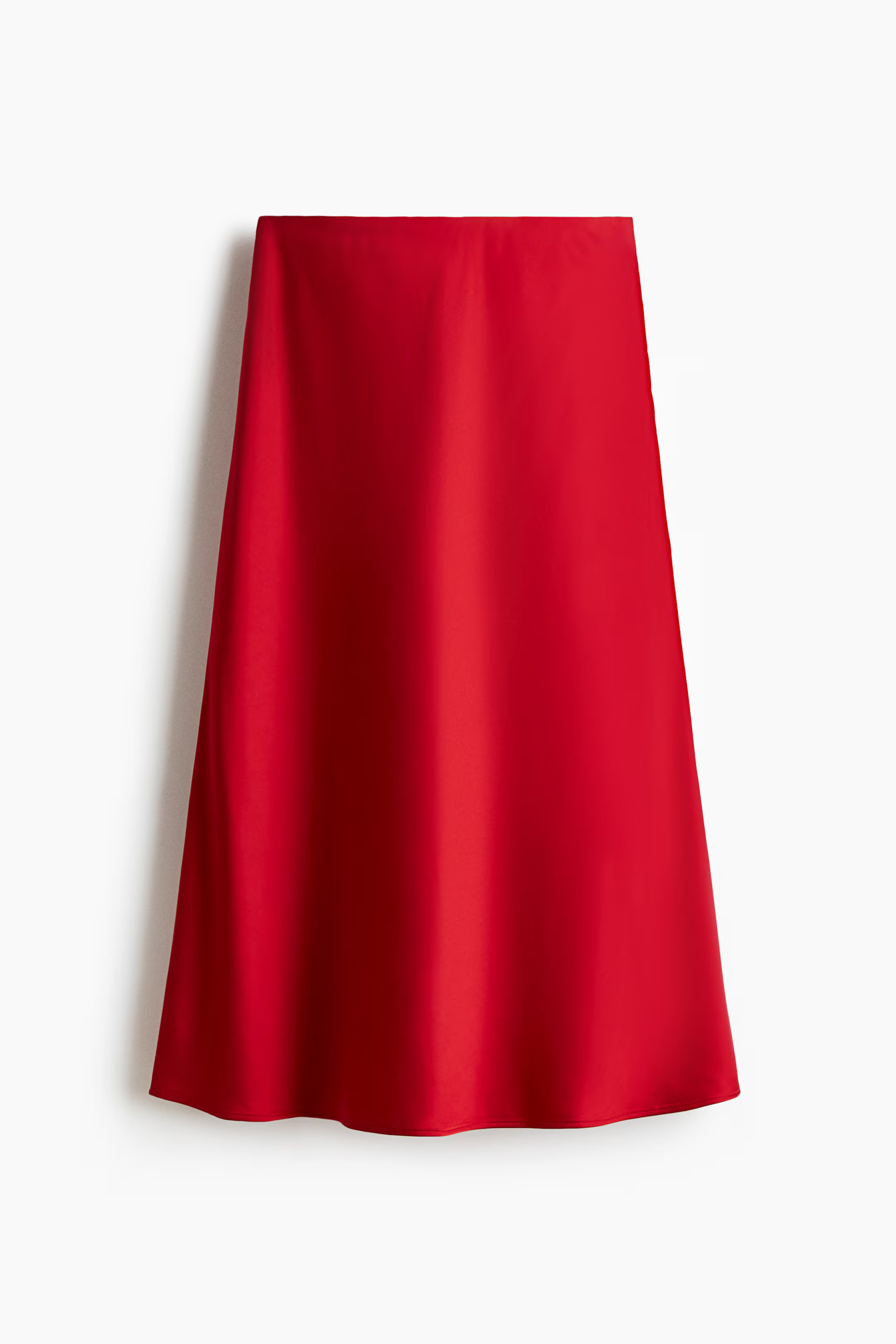 Red Midi Skirt | H&M (US + CA)