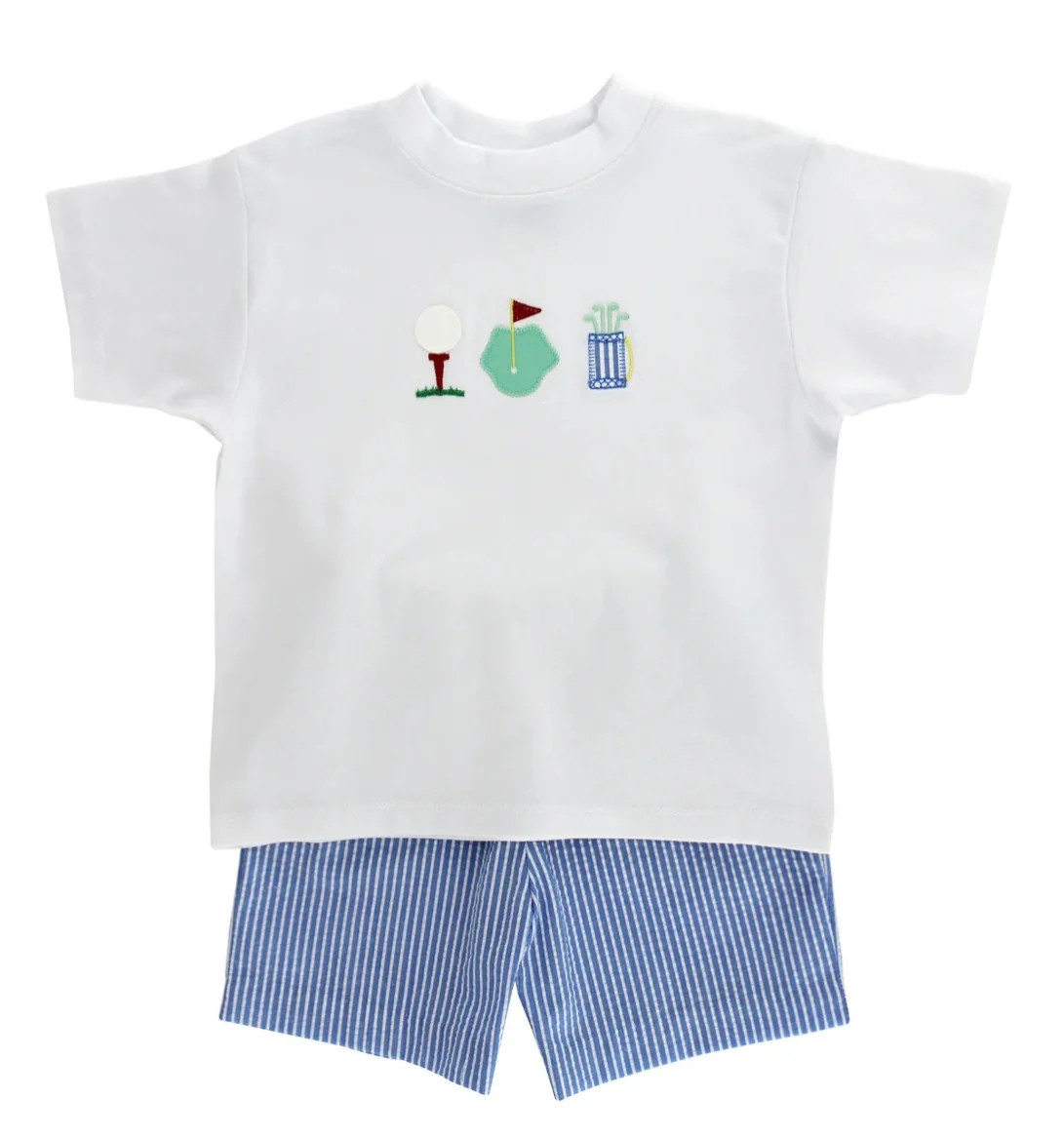 Mini Mulligans - Boys Short Set | Persnickety