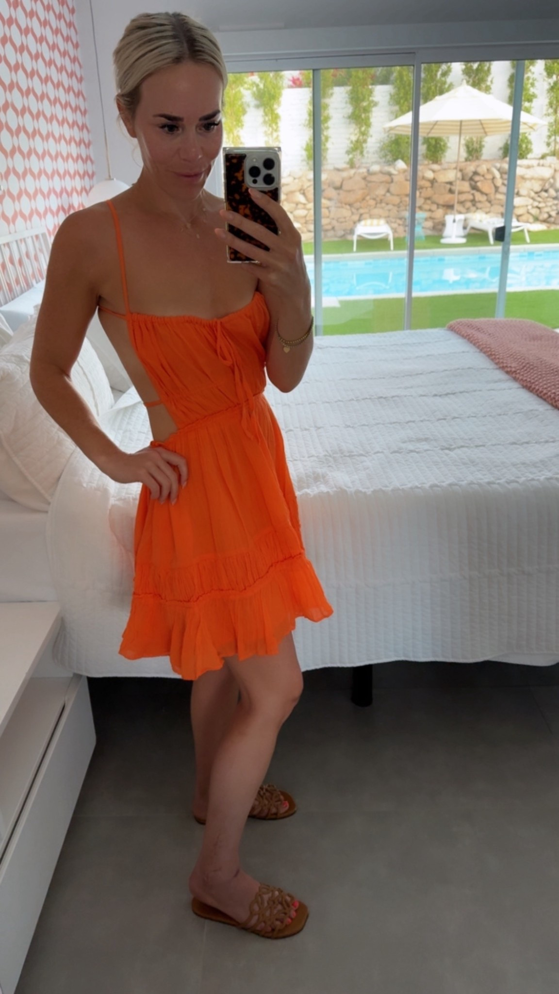 My fave dress in this beautiful 🍊was an immediate yes! Reasonably priced, comes in so many great colors and packs so easily! I bring it on every warm vacation we take. 

#LTKsummer #LTKdresses