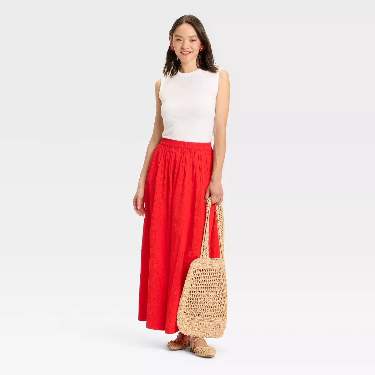 Women's Maxi Picnic A-Line Skirt - A New Day™ | Target