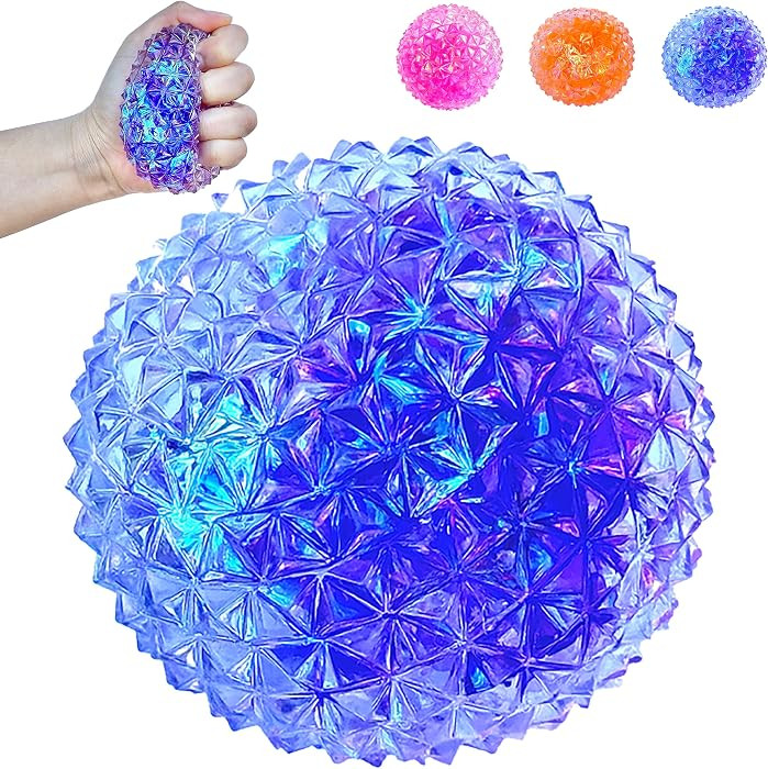 Premium Diamond Stress Ball, Odor-Free Slow Rise, Non-Toxic, Cute Sensory Squishy Toy, US-Family ... | Amazon (US)