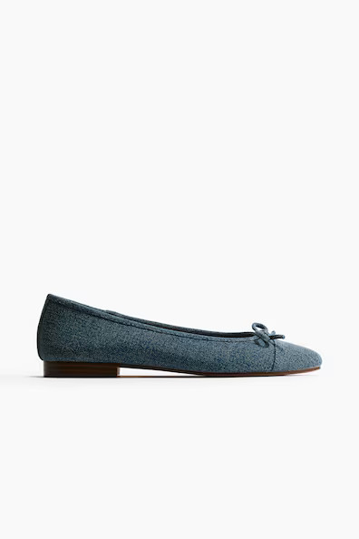 H & M - Ballet Flats - Blue | H&M (US + CA)