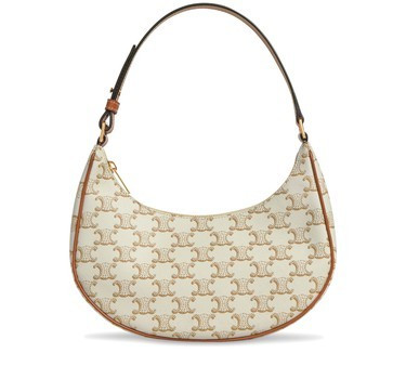 Ava Bag in Triomphe Canvas and calfskin - CELINE | 24S (APAC/EU)