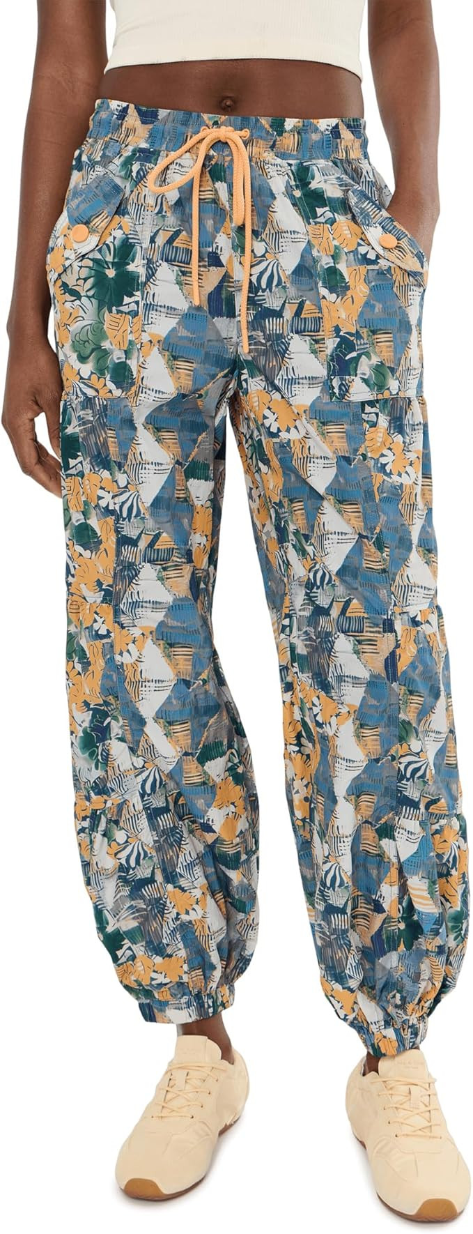 Free People Womens Printed Set Me Free Pants | Amazon (US)